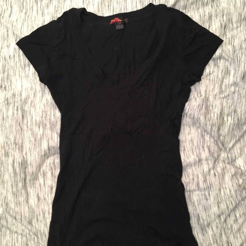 ☀️Black V Neck Shirt☀️